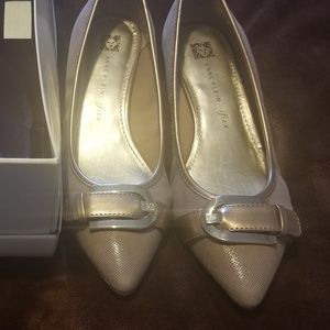 Anne Klein Muriele Flex Pump in Taupe